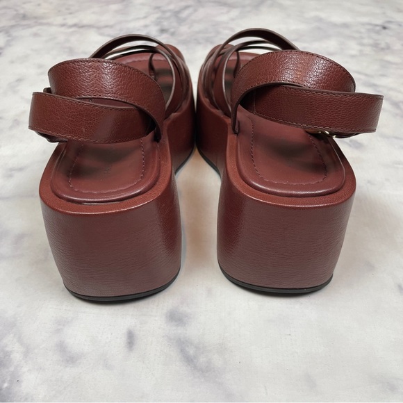 Free People Hazel Strappy Leather Platform Sandals - Picture 7 of 12